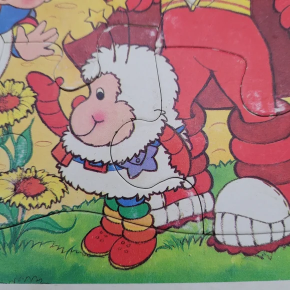 Vintage 1983 Rainbow Brite tray puzzle - Picture 3 of 10